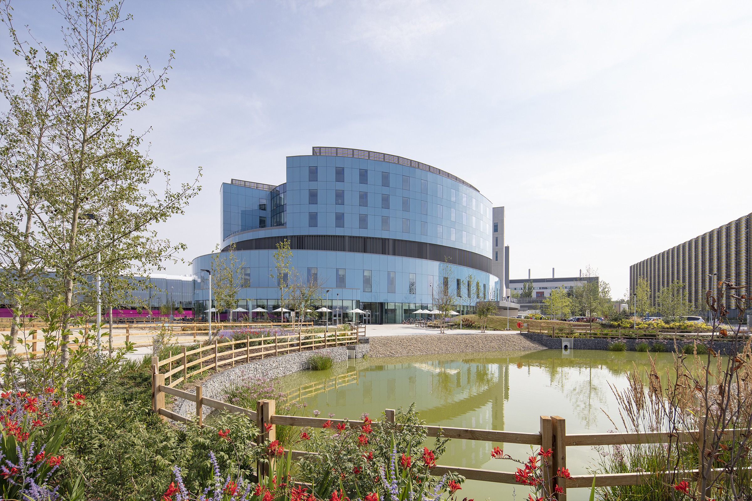 Royal Papworth Hospital duck pond.jpg