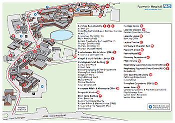 Froedtert Hospital Building Map