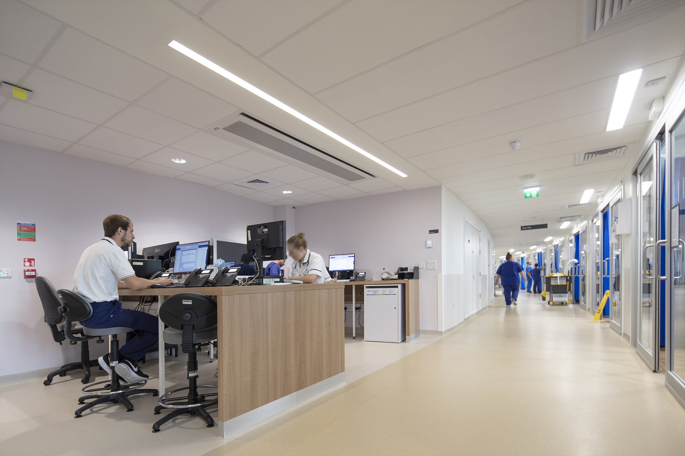 The critical care unit at Royal Papworth Hospital